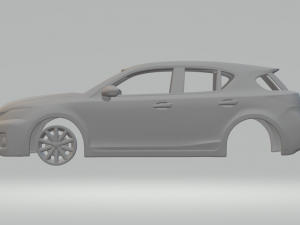 lexus ct 200 h 2011 3D Print Model