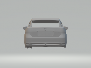 lexus ct 200 h 2011 3D Print Model