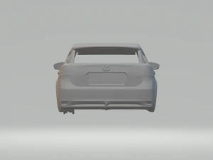 lexus ct 200 h 2011 3D Print Model