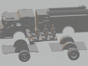pierce vienna pumpe fire truck e402 2014 3D Print Model