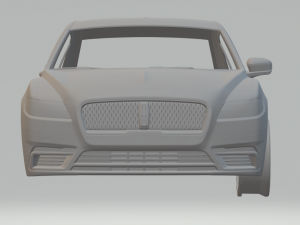 lincoln continental 17 3D Print Model