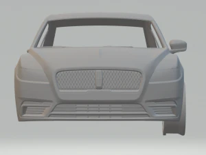lincoln continental 17 3D Print Model