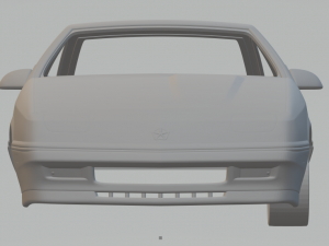 chrysler daytona 3Dプリントモデル