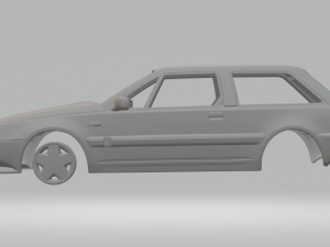 volvo 480 1987 3D 打印模型