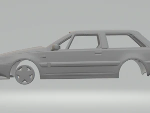 volvo 480 1987 3D Print Model