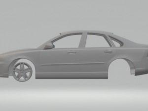 volvo s40 sedan 11 3Dプリントモデル