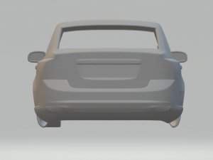 volvo s40 sedan 11 3Dプリントモデル