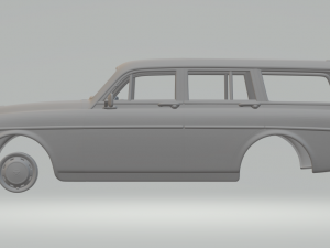 volvo amazon wagon 1961 3D-Druckmodell