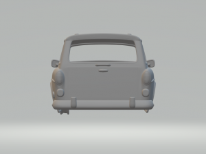 volvo amazon wagon 1961 3D-Druckmodell