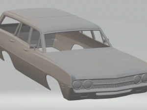 station wagon ford-torino Model Cetak 3D