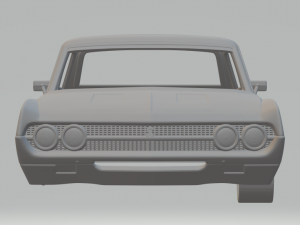 ford-torino station wagon Modèles 3D en vedette