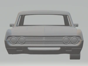 ford-torino station wagon 3D Print Model