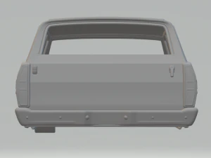 ford-torino station wagon 3D Print Model