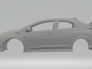 civic type r mk8 3D Print Model