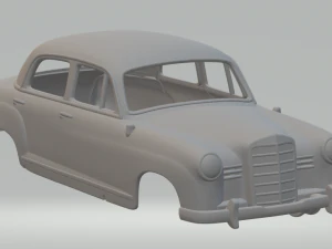 mercedes-benz ponton 180 w120 3D Принт Модель