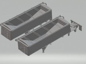 Wilson pace double trailer Modelo de Impressão 3D
