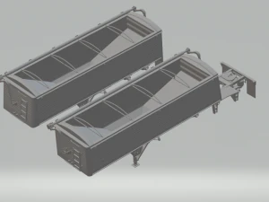 Wilson pace double trailer 3D Print Model