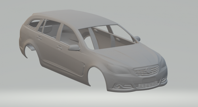 holden commodore calais wagon 3D Принт Модель .c4d .max .obj .3ds .fbx .stl .blend