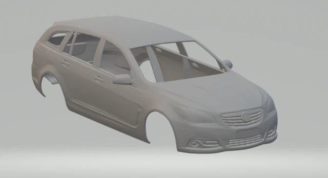 holden commodore calais wagon 3D Print Model .c4d .max .obj .3ds .fbx .stl .blend 