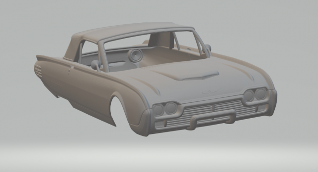 thunderbird 3D Принт Модель .c4d .max .obj .3ds .fbx .stl .blend