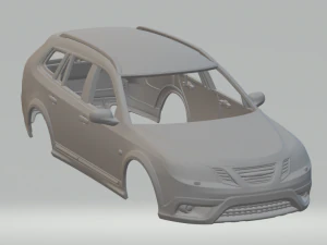 saab 9-3 x mk2 2009 Modello di stampa 3D