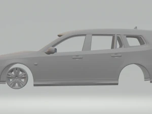 saab 9-3 mk2f sport combi 08 3D Print Model