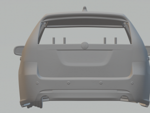 saab 9-3 mk2f sport combi 08 3D Принт Модель