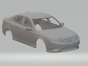 saab 9-3 mk2f sport combi 08 3D Print Model