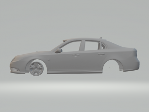 saab 9-3 mk2f sport combi 08 Modelo de Impressão 3D