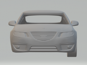saab 95 2010 3D Print Model
