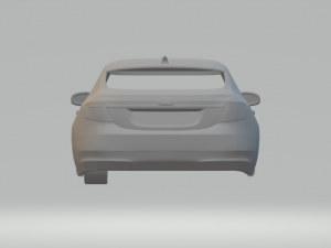 saab 95 2010 3D Print Model