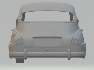 saab 96 1960 Modèles 3D en vedette