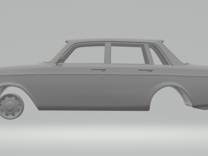 volvo 144 sedan 67 3D Принт Модель