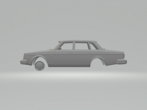 volvo 244 sedan 75 3D Принт Модель