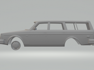 volvo 245 wagon 3D Druckmodell