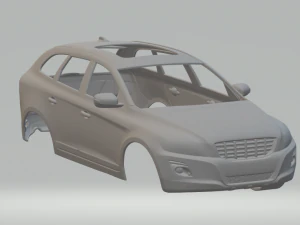 沃尔沃x60 3D 打印模型