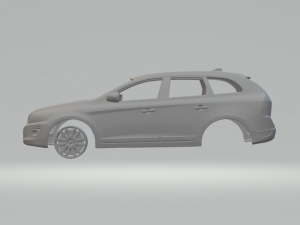 volvo x60 Modelo de Impressão 3D