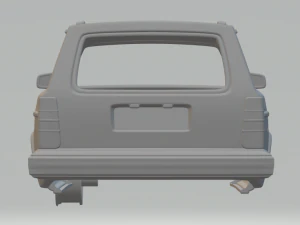 volvo 245 wagon 1984 3D Print Model