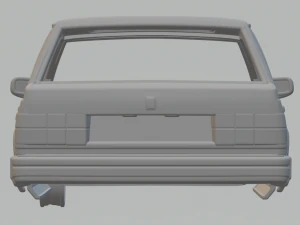 volvo 744 sedan 1985 3D Print Model