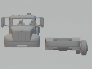peterbilt 340 2009 Model Cetak 3D