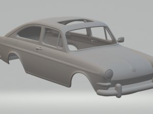 volkswagen type 3 fastback 3D Print Model