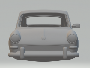 volkswagen type 3 fastback 3D 프린트 모델