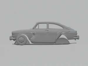 volkswagen type 3 fastback 3D Print Model