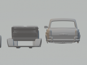 volkswagen type 3 sedan 3D 打印模型
