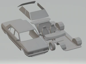 fiat argenta 1981 kit 3D Print Model