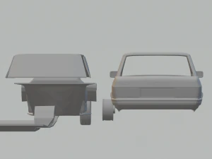 fiat argenta 1981 kit 3D Print Model