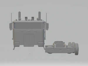 peterbilt 362 tractor truck 2002 3D Print Model