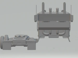 peterbilt 362 tractor truck 2002 3D Print Model