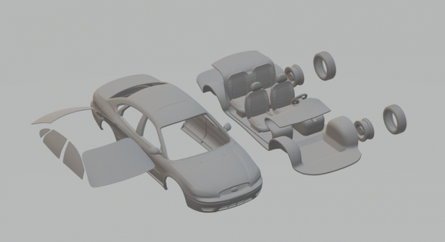 taurus sho 2000 3D Print Model .c4d .max .obj .3ds .fbx .stl .blend 