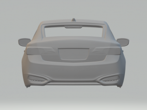 acura ilx de 2016 Modelo de impresión 3D